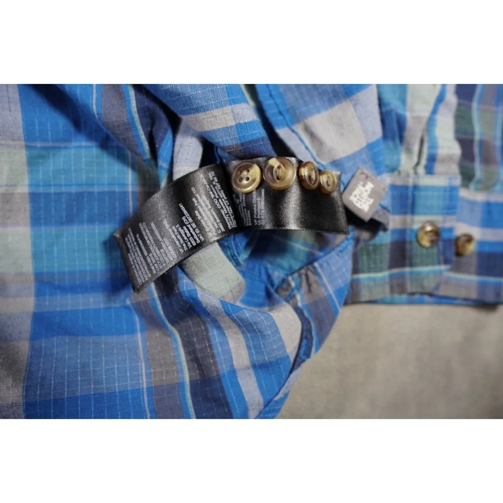The North Face Mens‎ XL Long Sleeve Button Up Shirt Regular Fit Multicolor Plaid